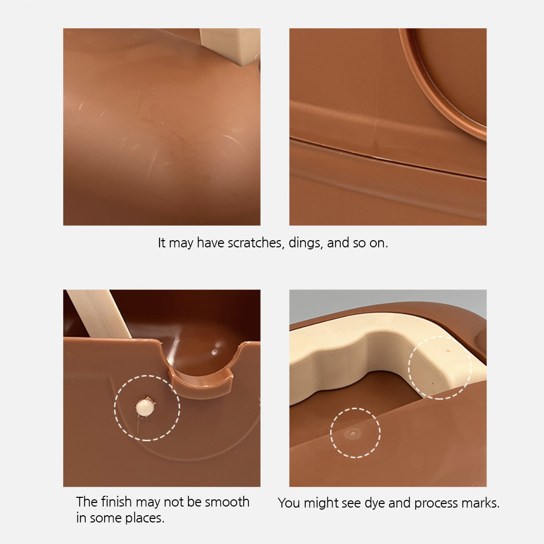 Cute Brown Bear First-Aid Storage Box