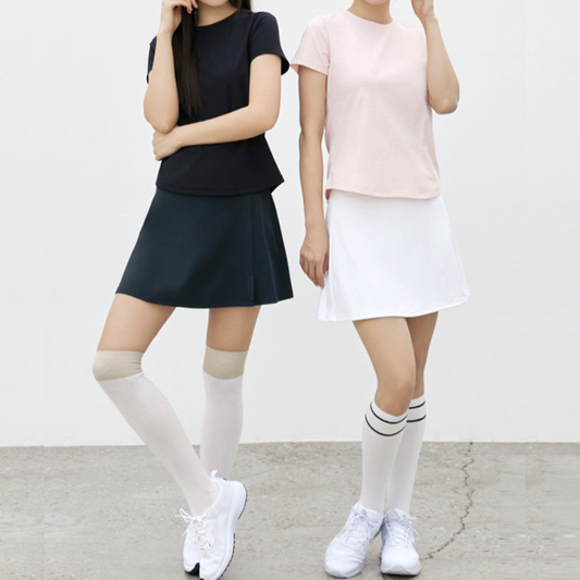 Active High-Rise Tennis Skirt
