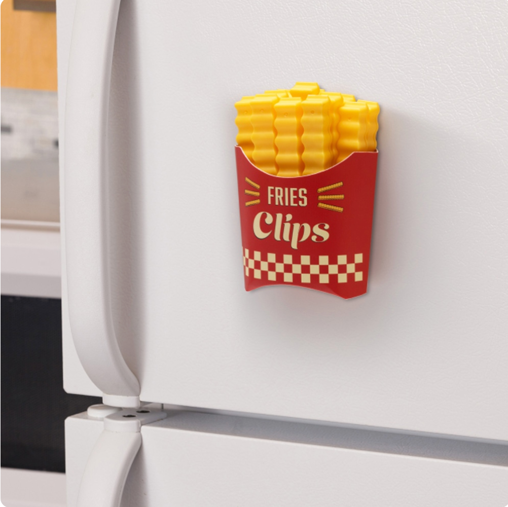 Cute French Fries Bag Clips set