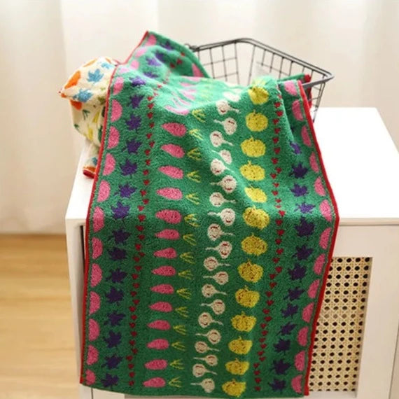 Cute Vegetable Towel
