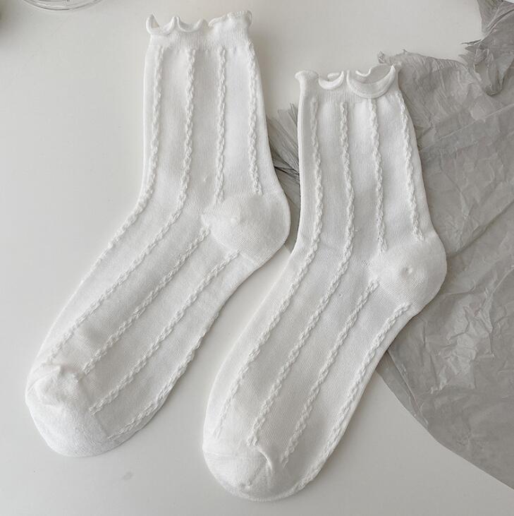 Lovely White Lace Socks