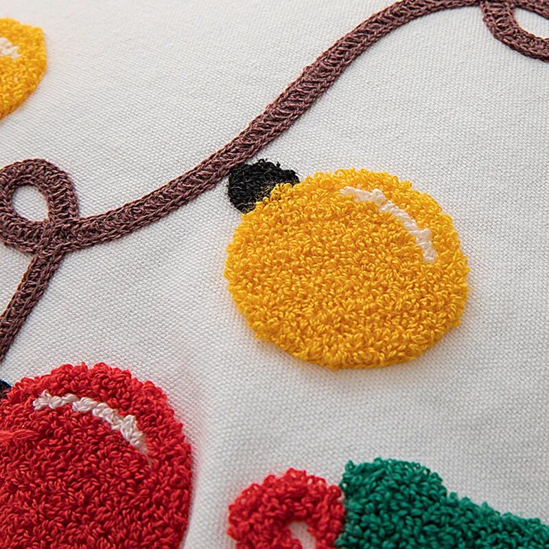 Happy Christmas Decoration Cushion Cover