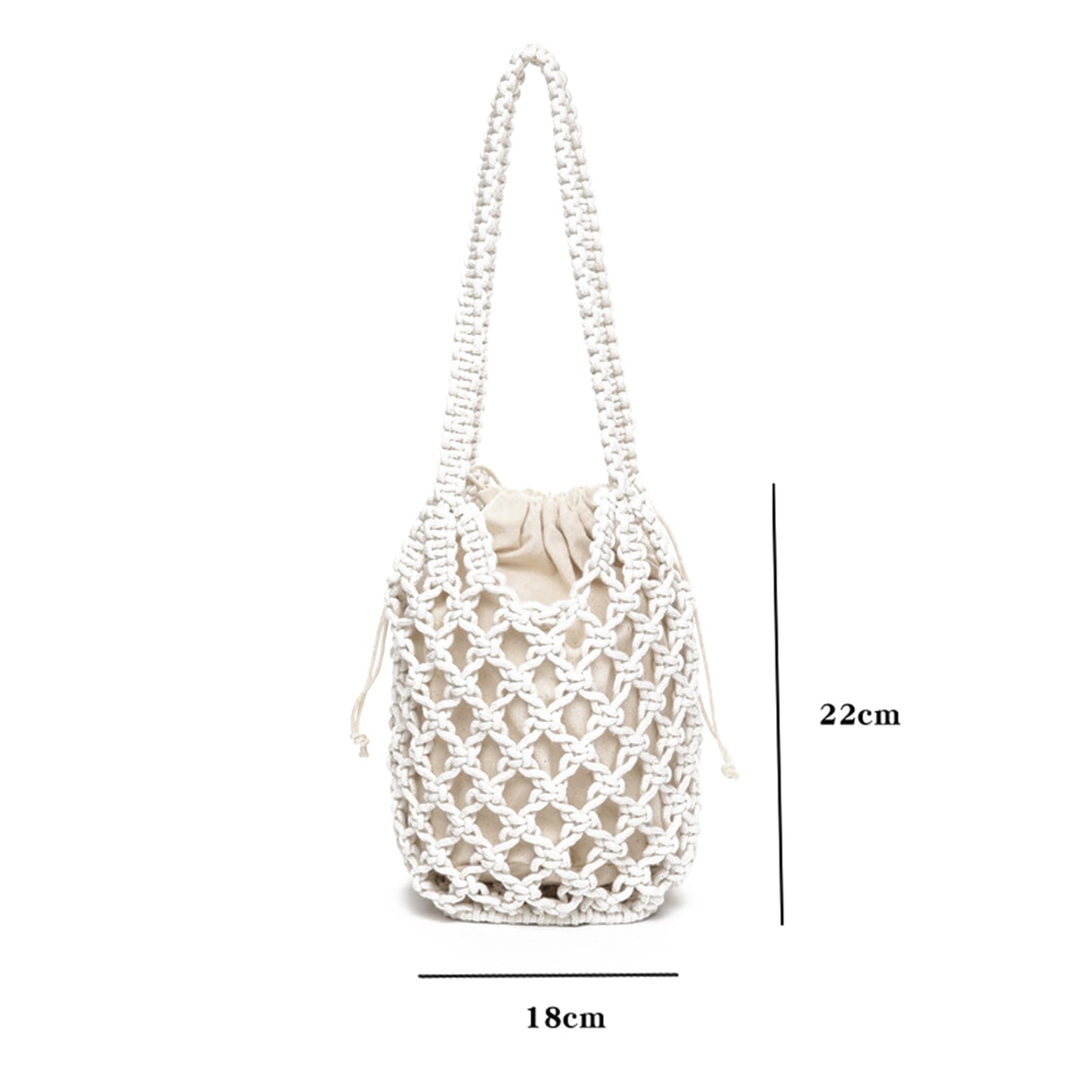 Vintage Mini Woven Shoulder Bag