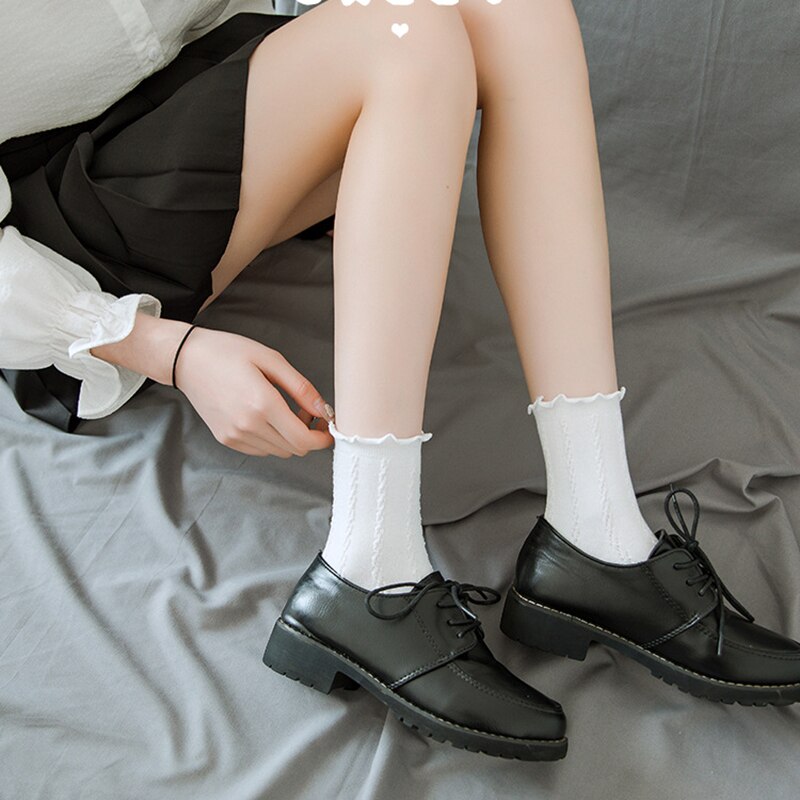 Lovely White Lace Socks