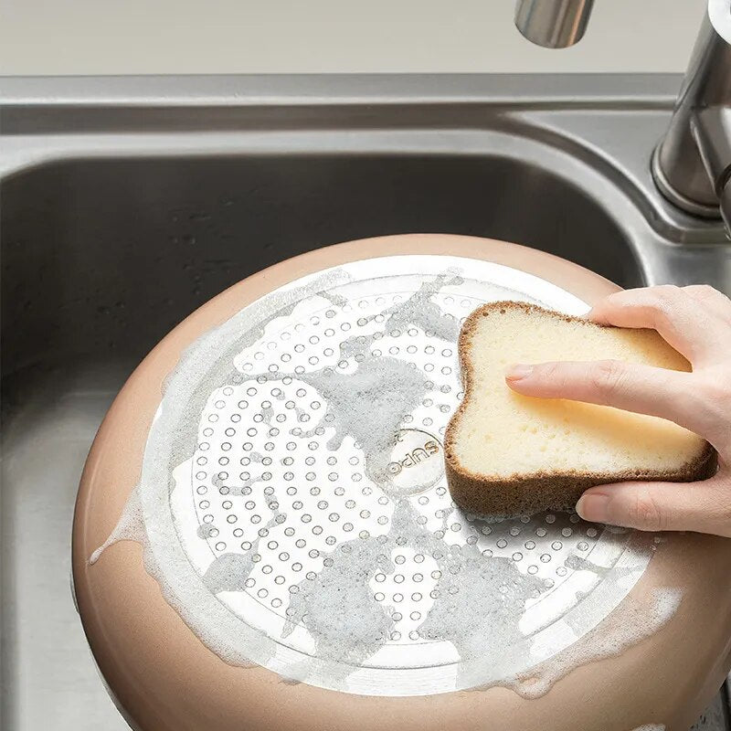 Cute Toast Sandwich Cleaning Sponge