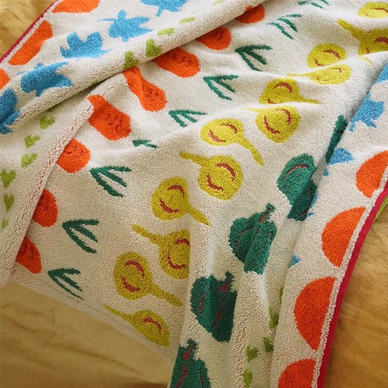 Cute Vegetable Towel