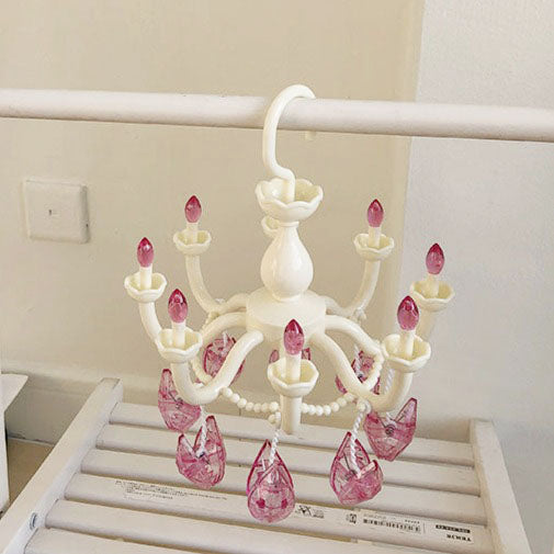 Retro Chandelier Clothespin Rack