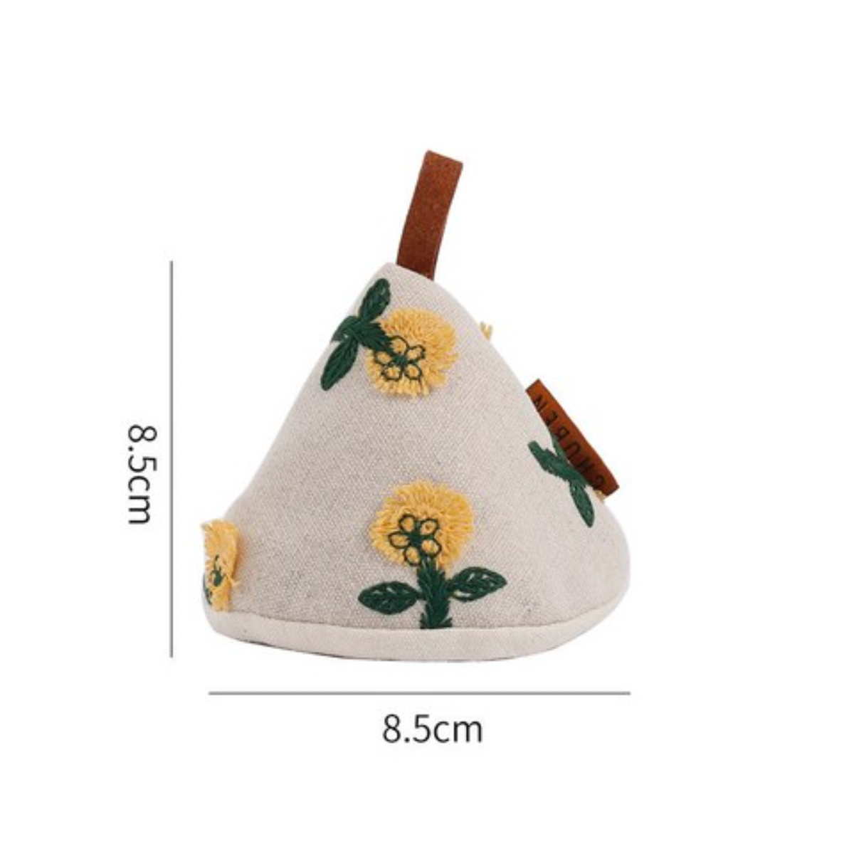 Yellow Daisy Fabric Oven Mitts