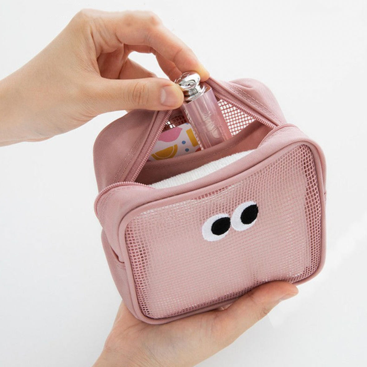 Cute Big Eyes Makeup Pouch