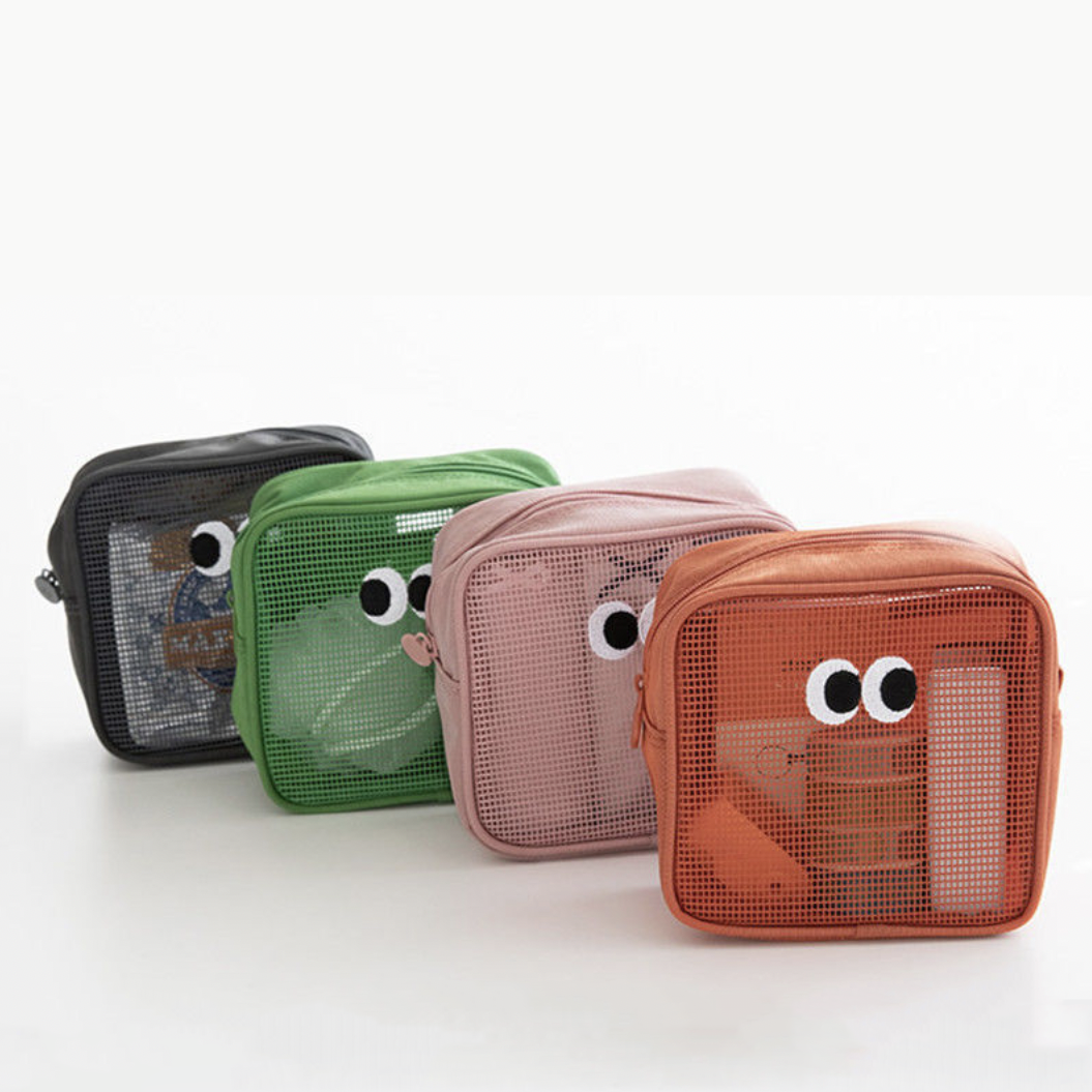 Cute Big Eyes Makeup Pouch