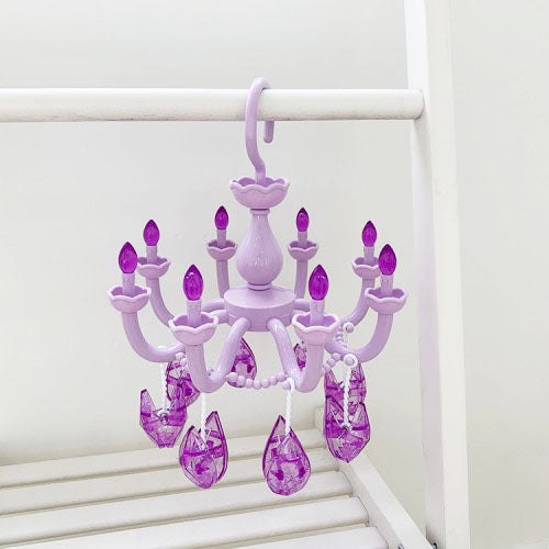 Retro Chandelier Clothespin Rack