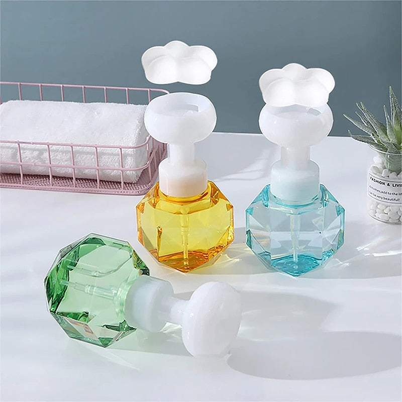 Flower Shaped Foam Liquid Soap Dispenser