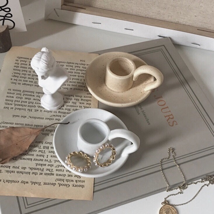 Ceramic Taper Candle Holder