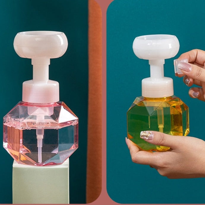 Flower Shaped Foam Liquid Soap Dispenser
