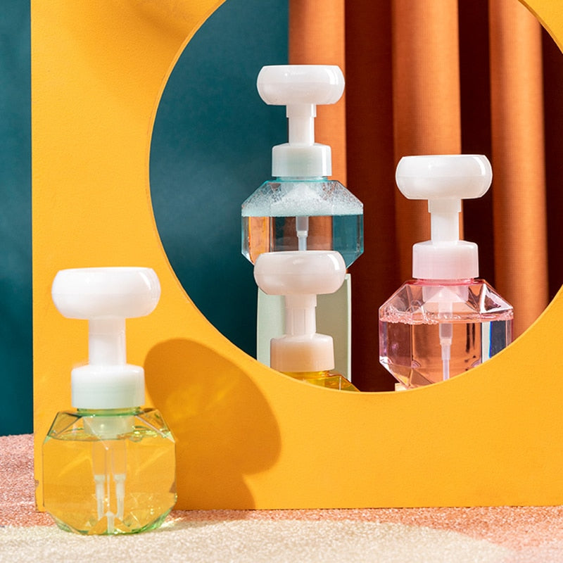 Flower Shaped Foam Liquid Soap Dispenser