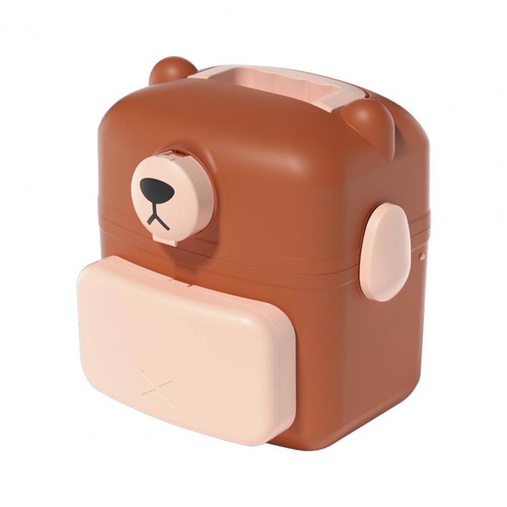 Cute Brown Bear First-Aid Storage Box