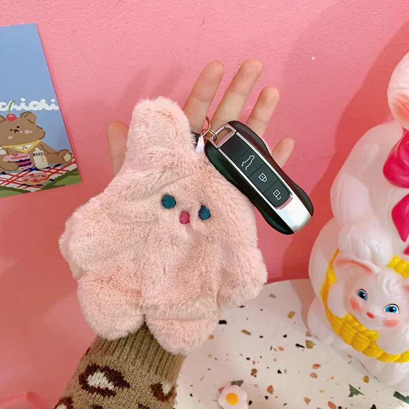 Cute Plush Rabbit Coin Key Purse