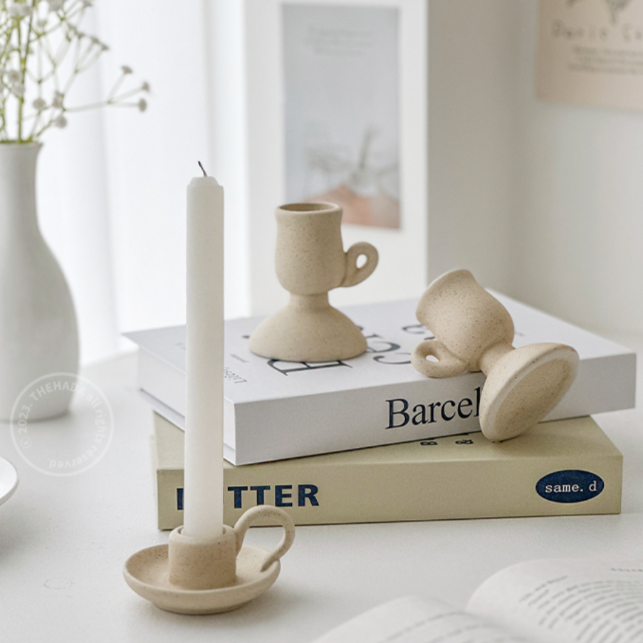 Ceramic Taper Candle Holder