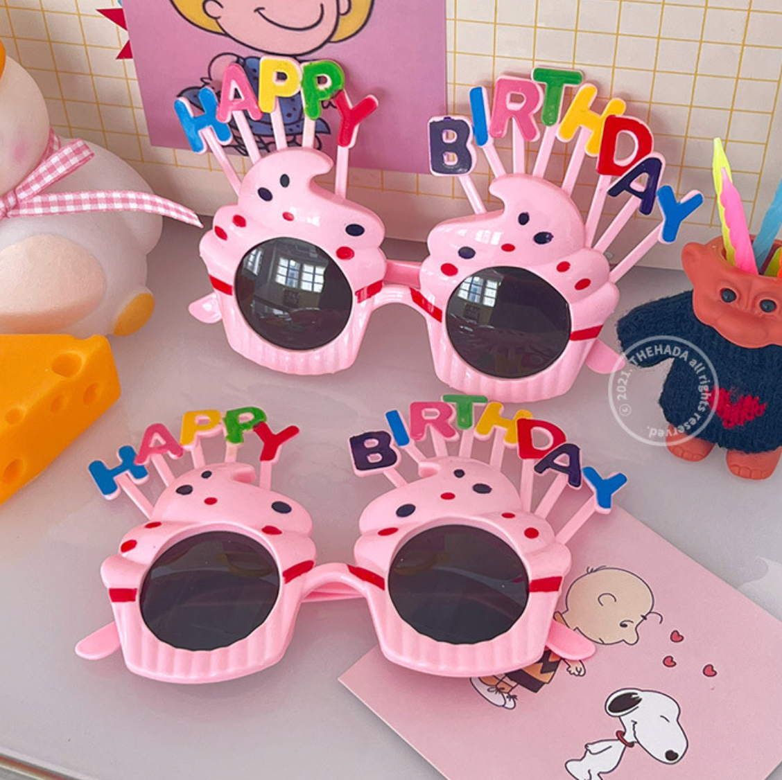 Happy Birthday Birthday Party Glasses