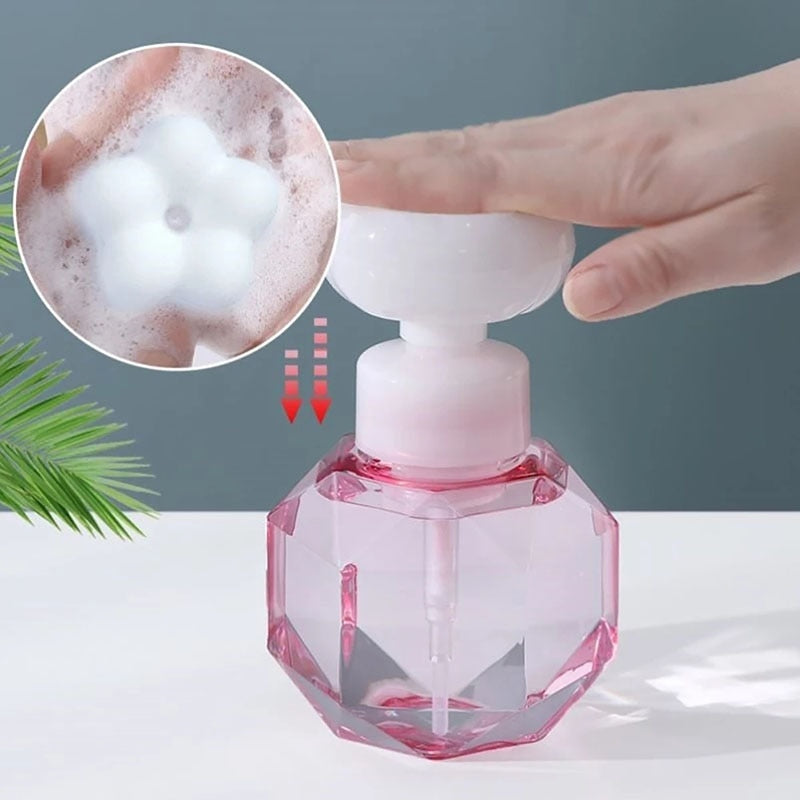 Flower Shaped Foam Liquid Soap Dispenser