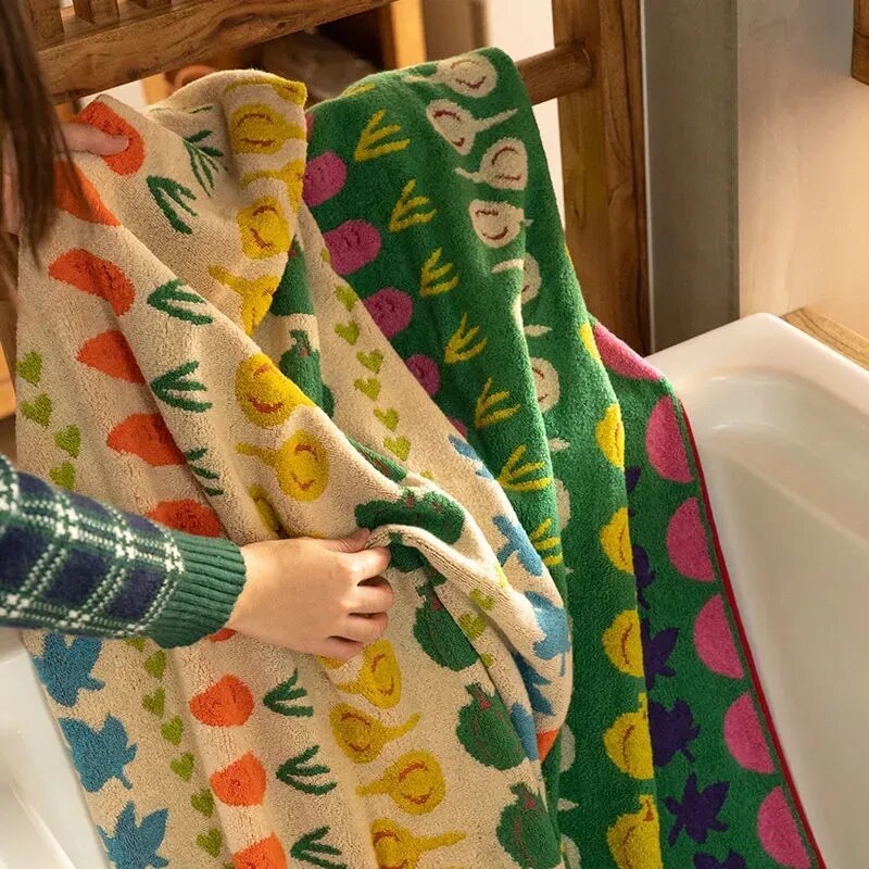 Cute Vegetable Towel