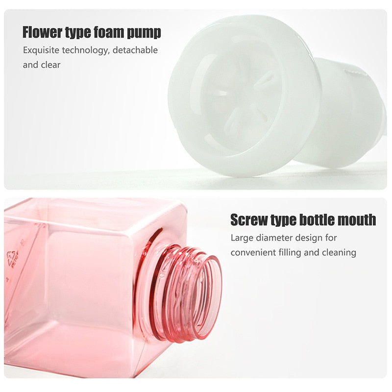 Flower Shaped Foam Liquid Soap Dispenser