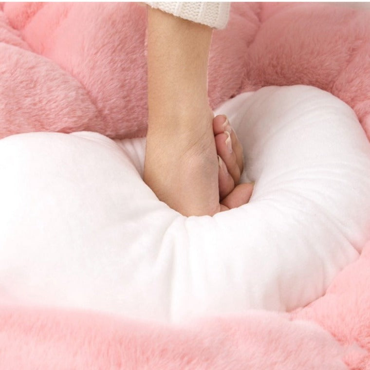 Cute Cat Paw Plush Seat Cushion