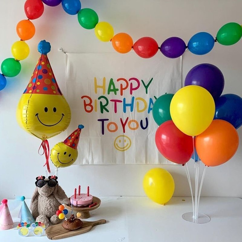 Happy Smiley Balloon Decoration set