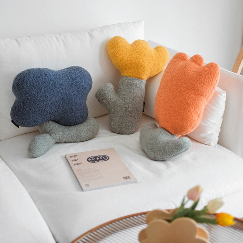 Cute Korean style Flower Pillow Decoration Cushion
