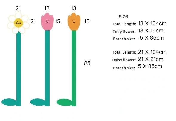 Cute Plush Flower Curtain Tieback