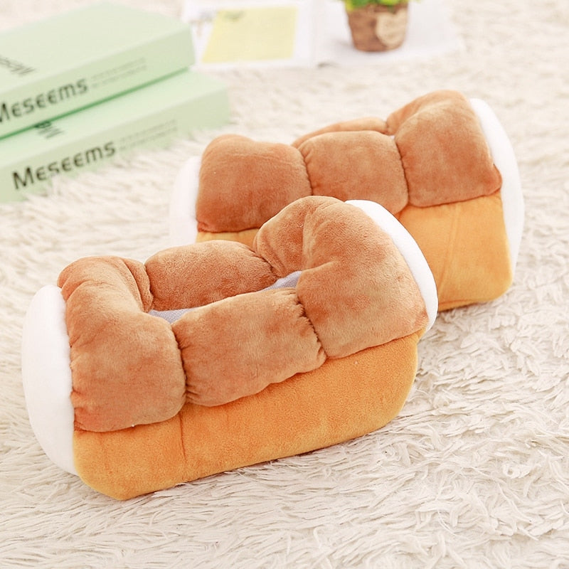 Cute Soft Plush Bread Tissue box Holder