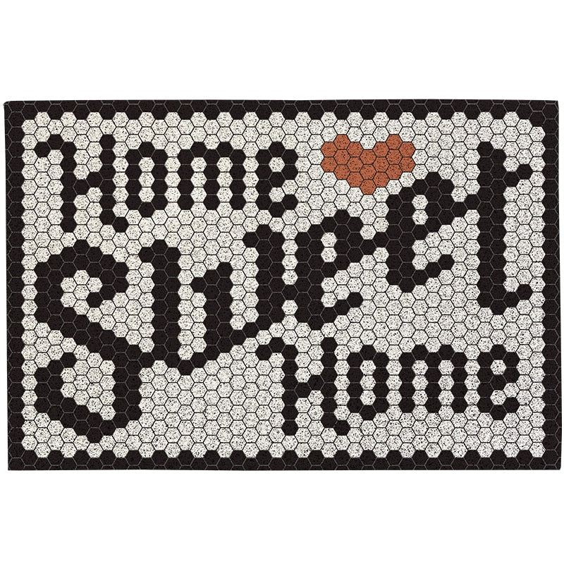 Cute Mosaic Tile style Entrance Doormat