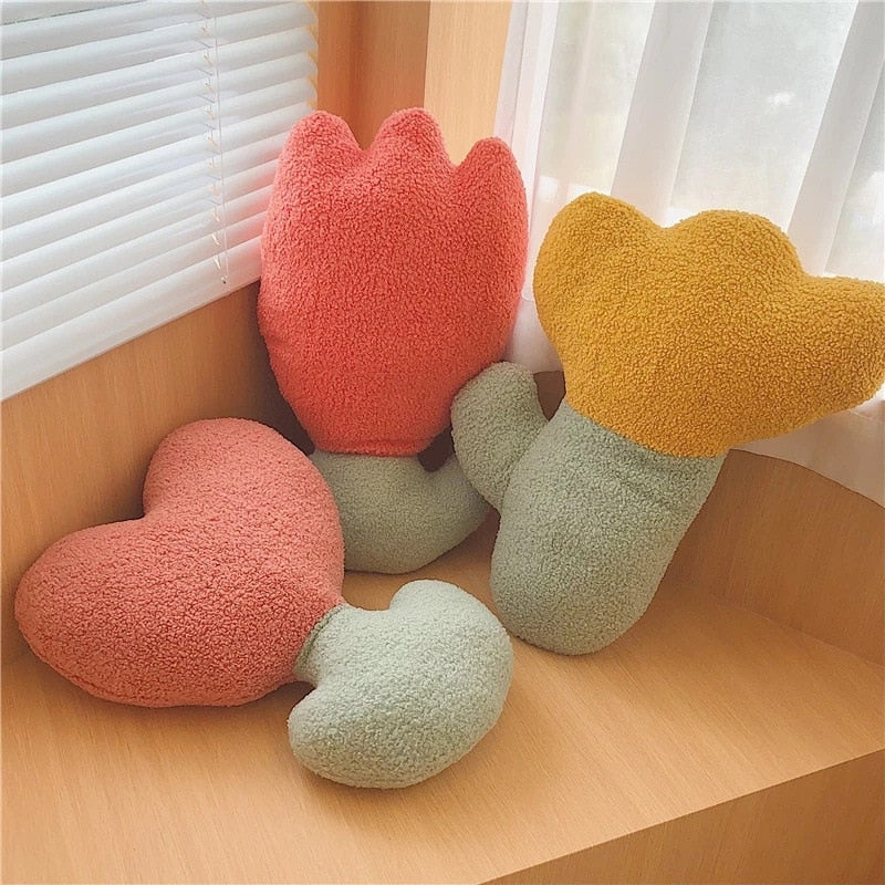Cute Korean style Flower Pillow Decoration Cushion