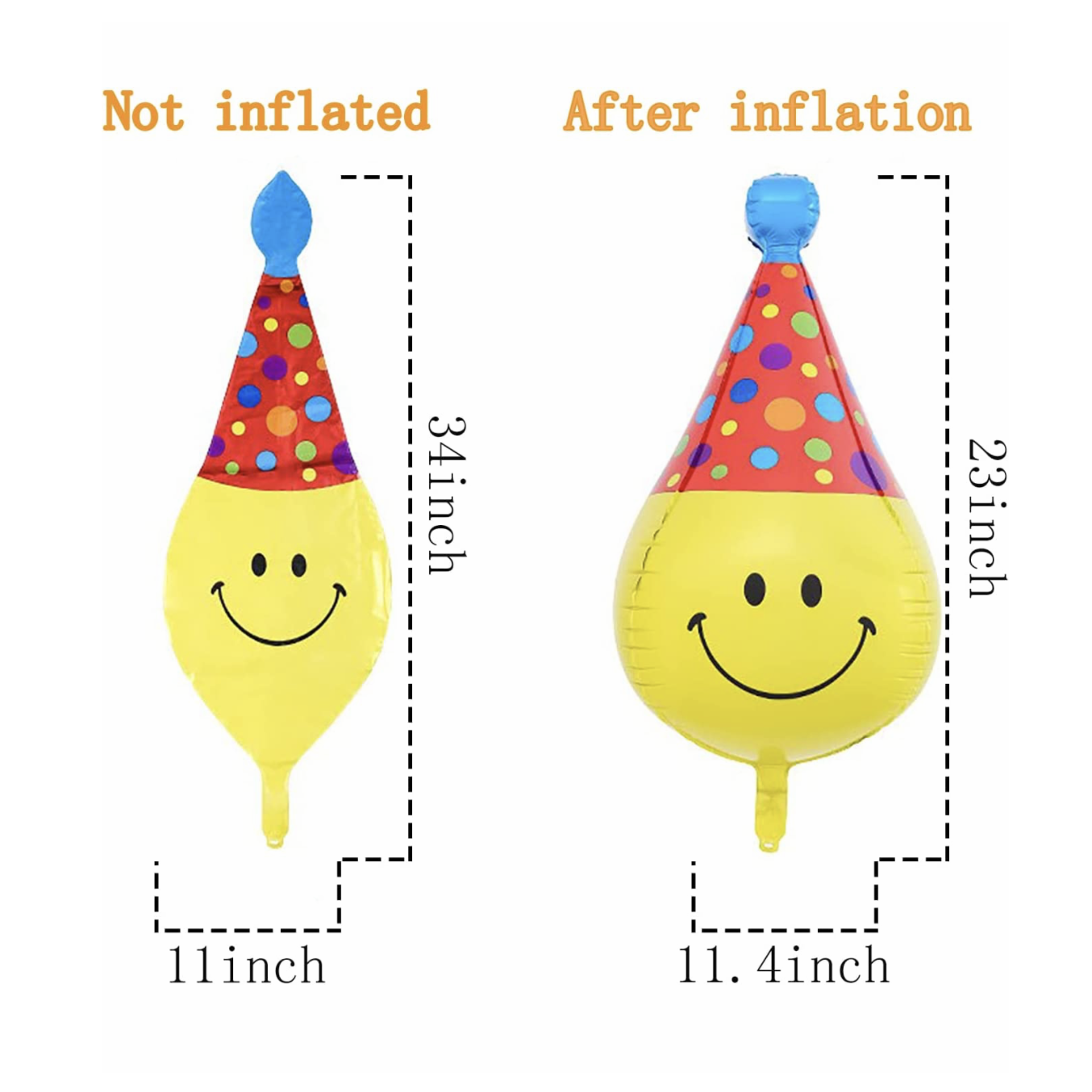 Happy Smiley Balloon Decoration set