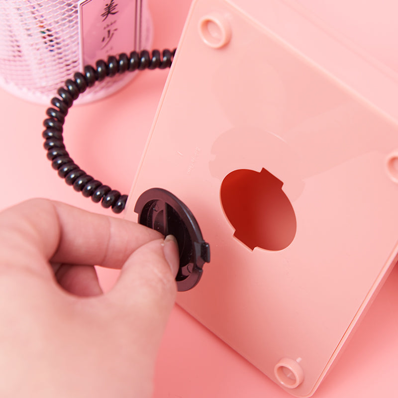 Retro Pink Telephone Piggy Coin Bank