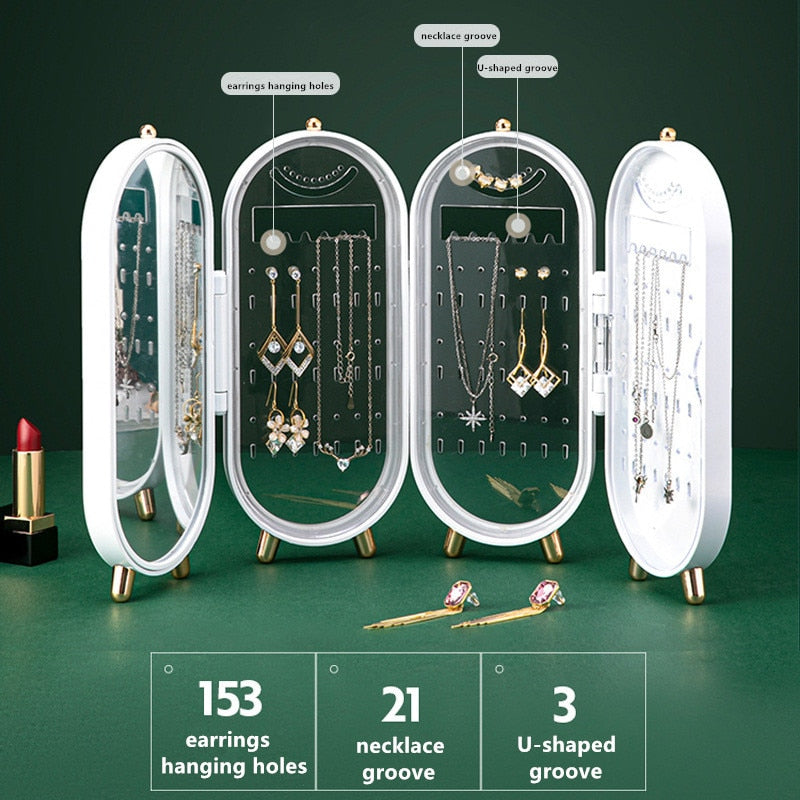 Folding Jewelry Organizer Stand