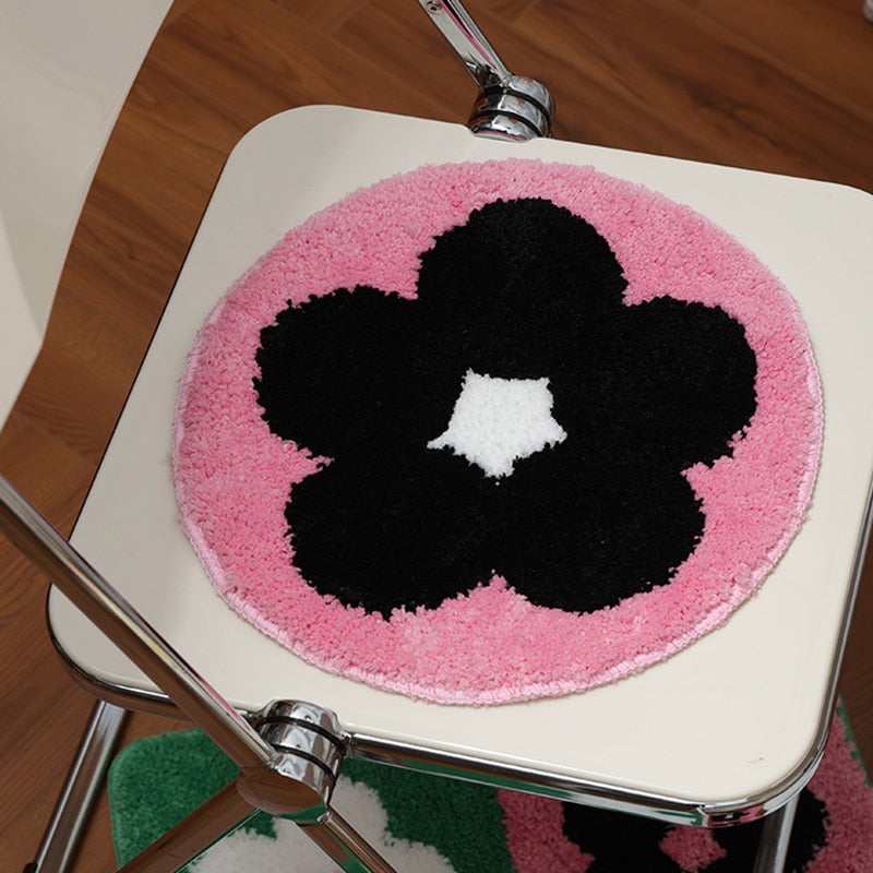 Floral Chair Seat Pad