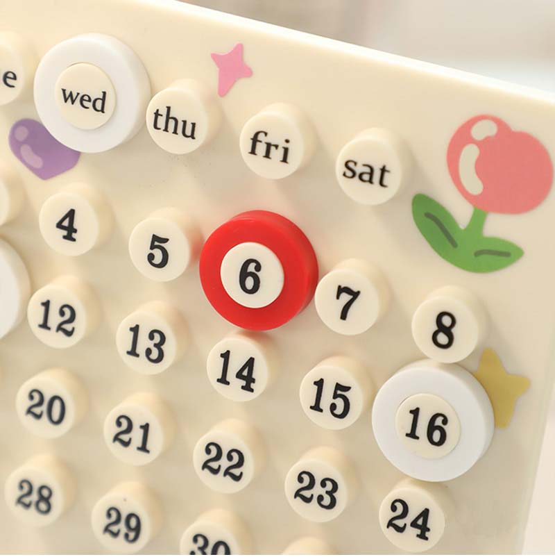 Cute Mini Ring A Date Desk Table Calendar