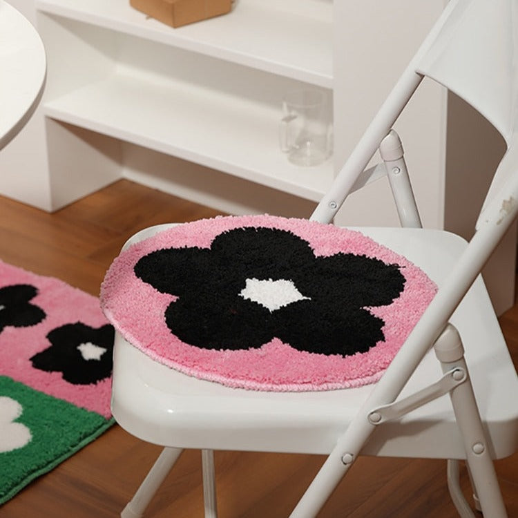 Floral Chair Seat Pad