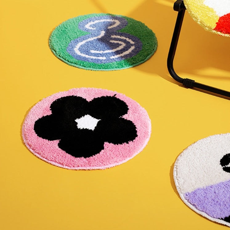 Floral Chair Seat Pad