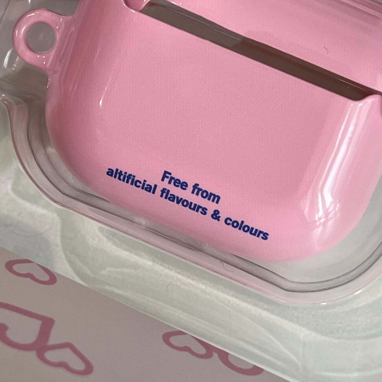 Adorable Pink Lemonade AirPods Case