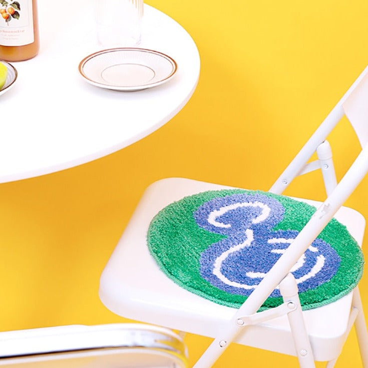 Floral Chair Seat Pad