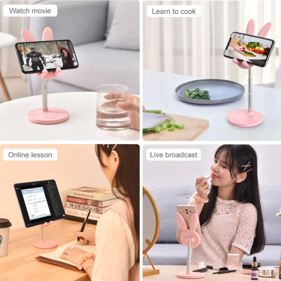 Cute Bunny Phone Stand Holder