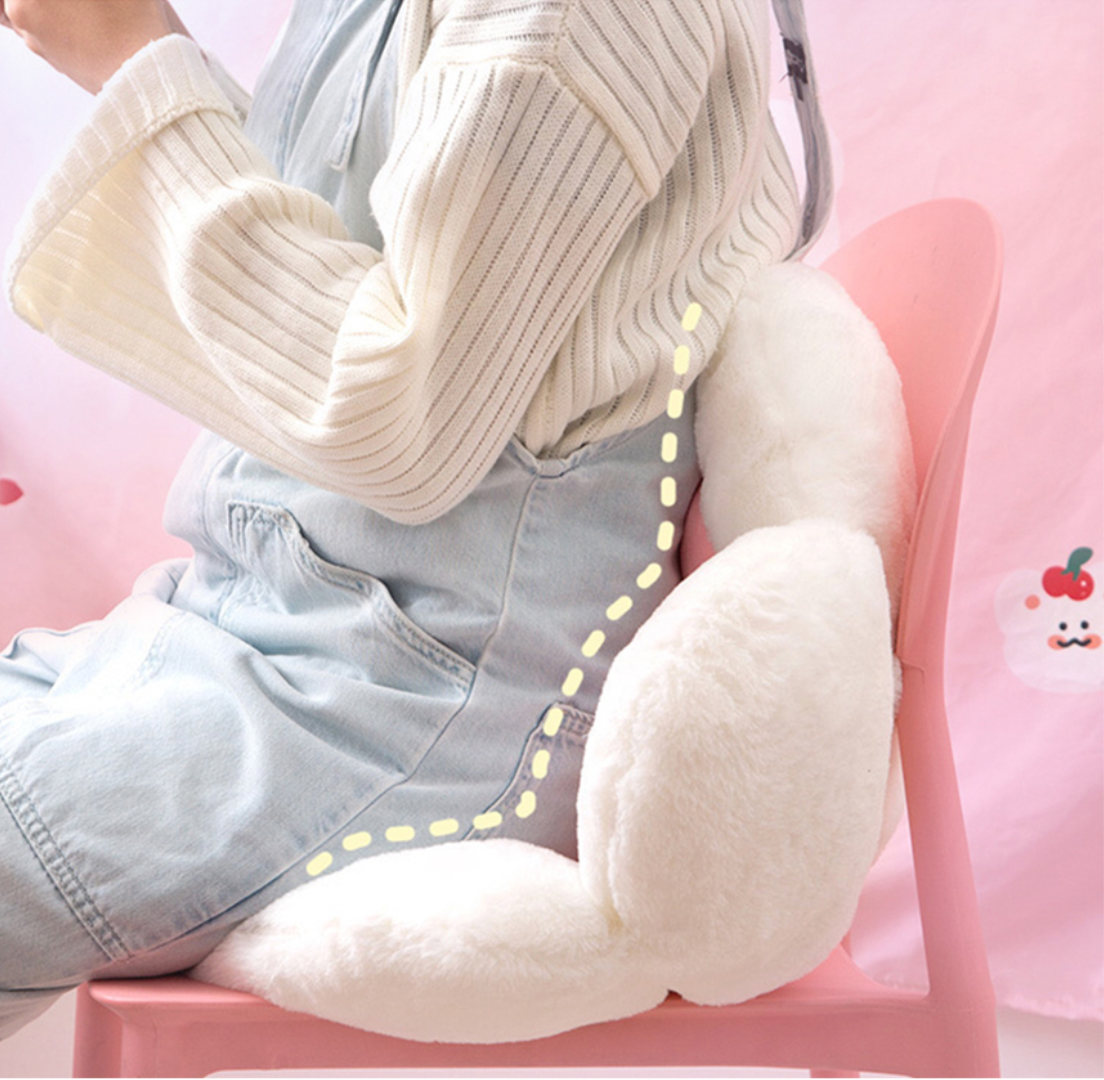 Cute Cat Paw Plush Seat Cushion