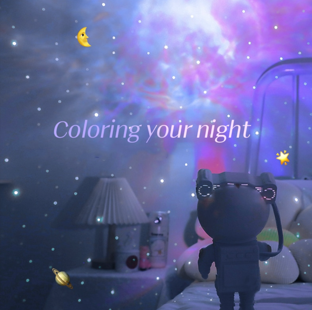 Astronaut Galaxy Star Projector