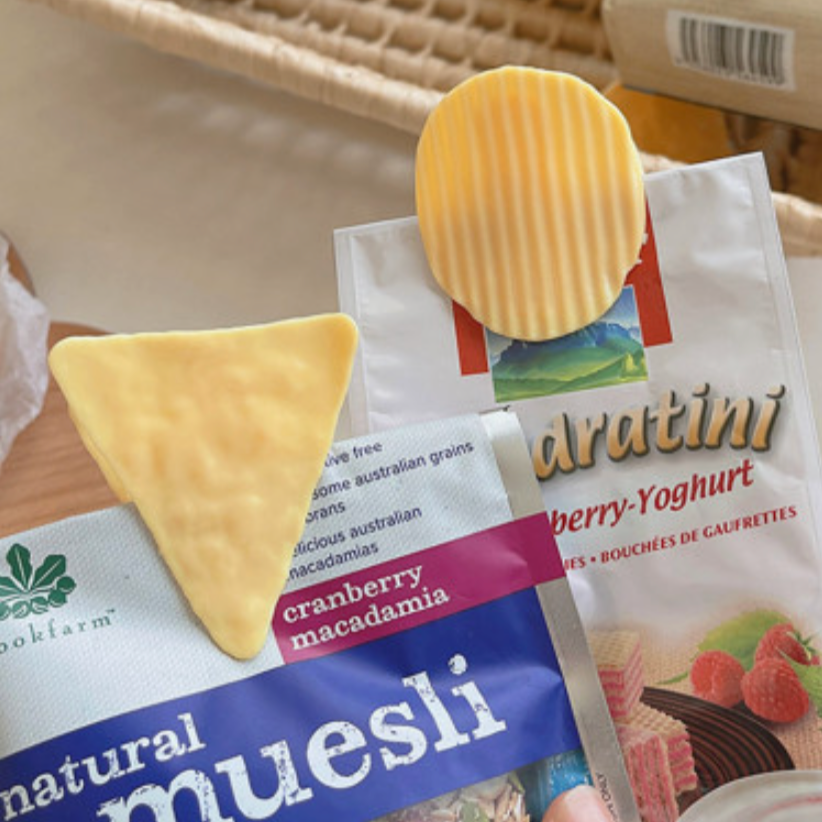 Potato Nacho Chips Sealing Paper Clip set