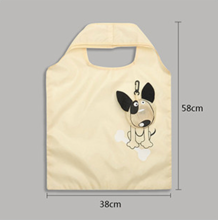 Cute Dog Reusable Grocery Shopping Bag
