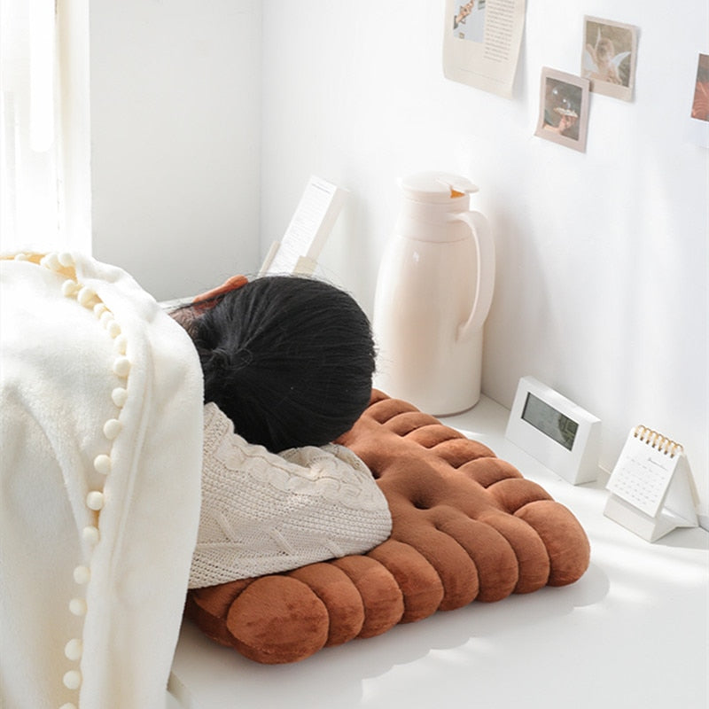 Cute Biscuit Chair Floor Pillow
