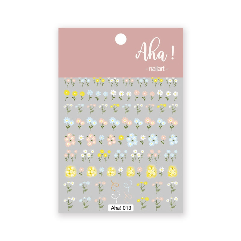 Cute Animals Nail Stickers Nail Art Decorations