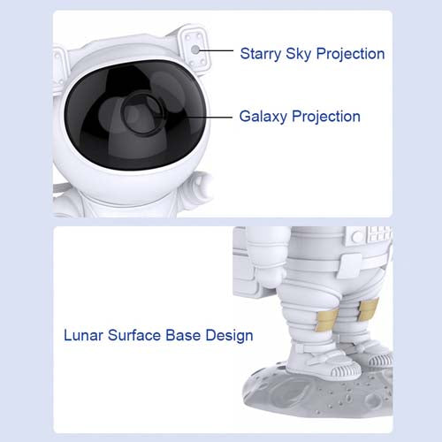 Astronaut Galaxy Star Projector